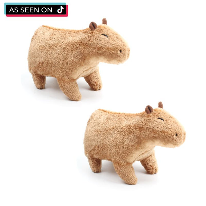 Fluffy Capybara Plush Toy