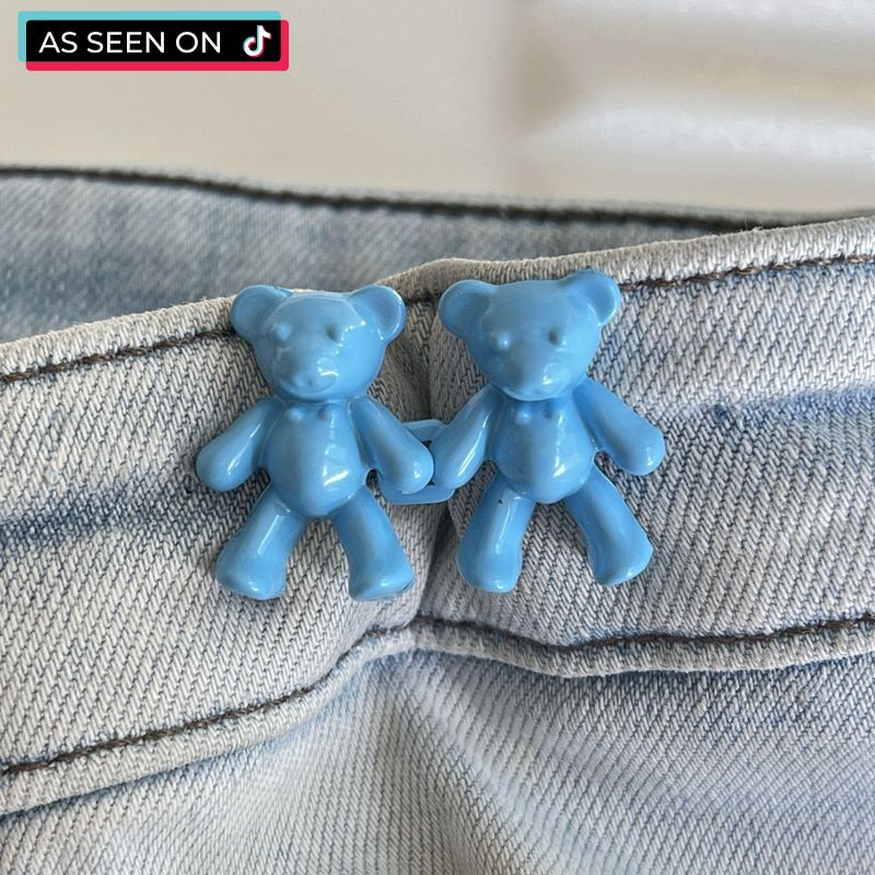 Cute Bear Adjustable Button Pins