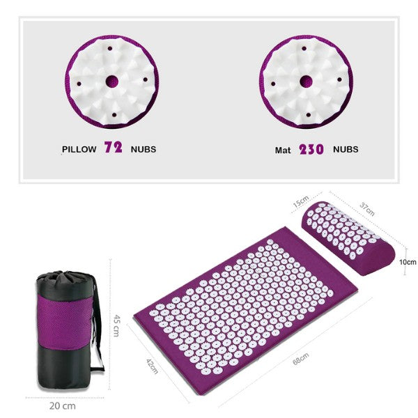 Acupressure Mats for Neck and Back