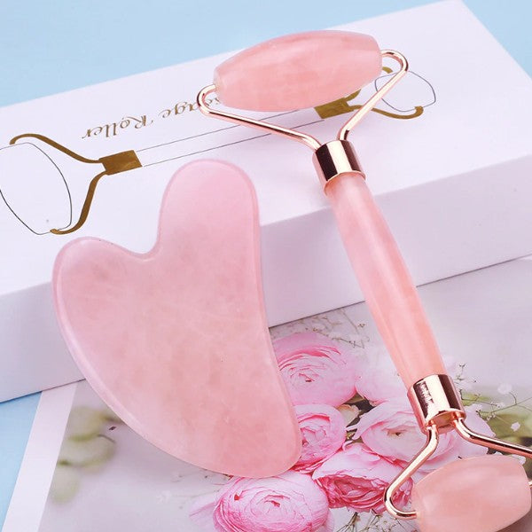 Rose Quartz massage Roller